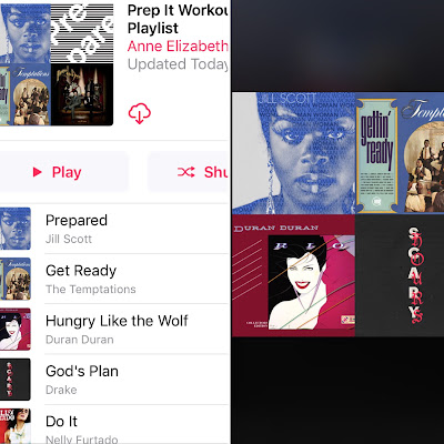 Workout Playlist:  "Prep It" on Apple Music and Spotify