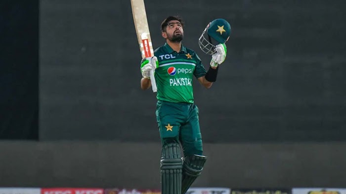 Babar Azam's 19th ODI century