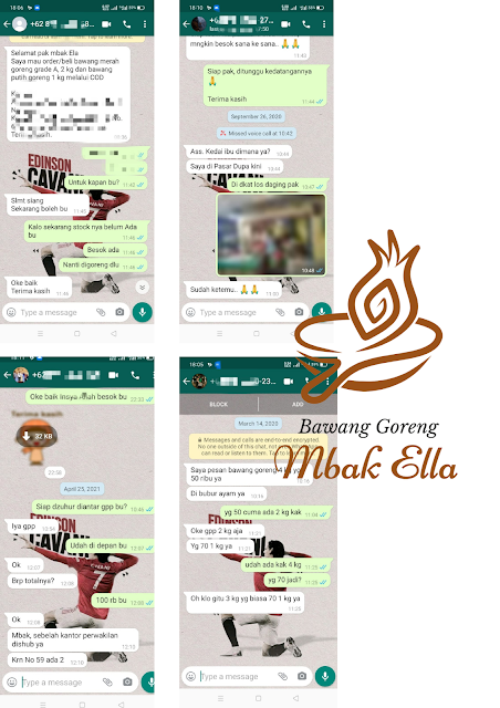 Testimoni Pembeli Bawang Goreng Mbak Ella 2