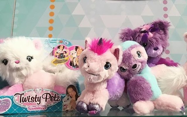 Plush Pets Twisty Petz Cuddlez to Turn into Boa Accessory for Girls