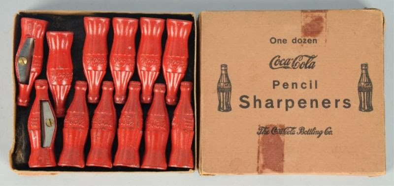 pictures of back door decks One Dozen Boxed CocaCola Pencil Sharpeners. 1930's | 800 x 378