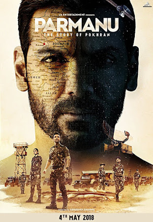 Poster Of Hindi Movie Parmanu: The Story of Pokhran  2018 Full HD Movie Free Download 720P Watch Online