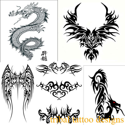 Free Tribal Tattoo Design Sample Popular