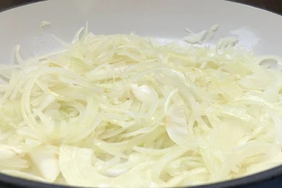 saute onion