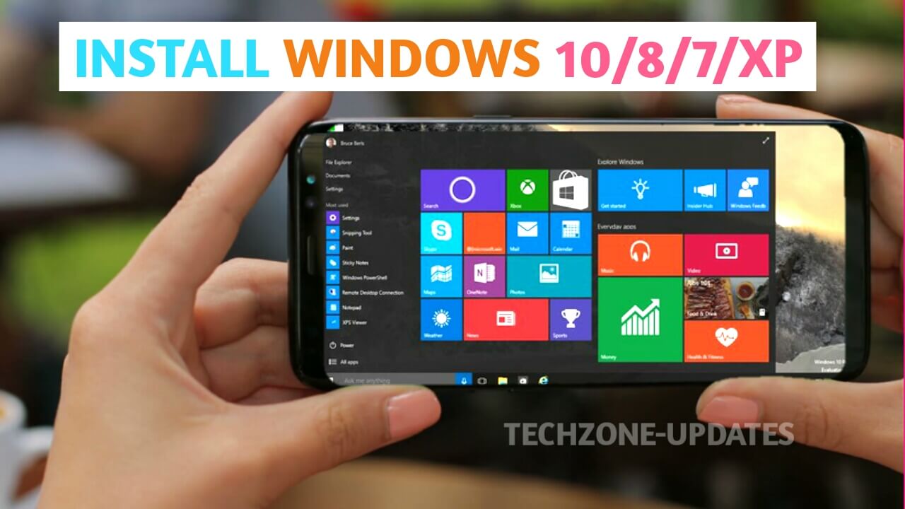 How to Install Windows on Android Smartphone without root?