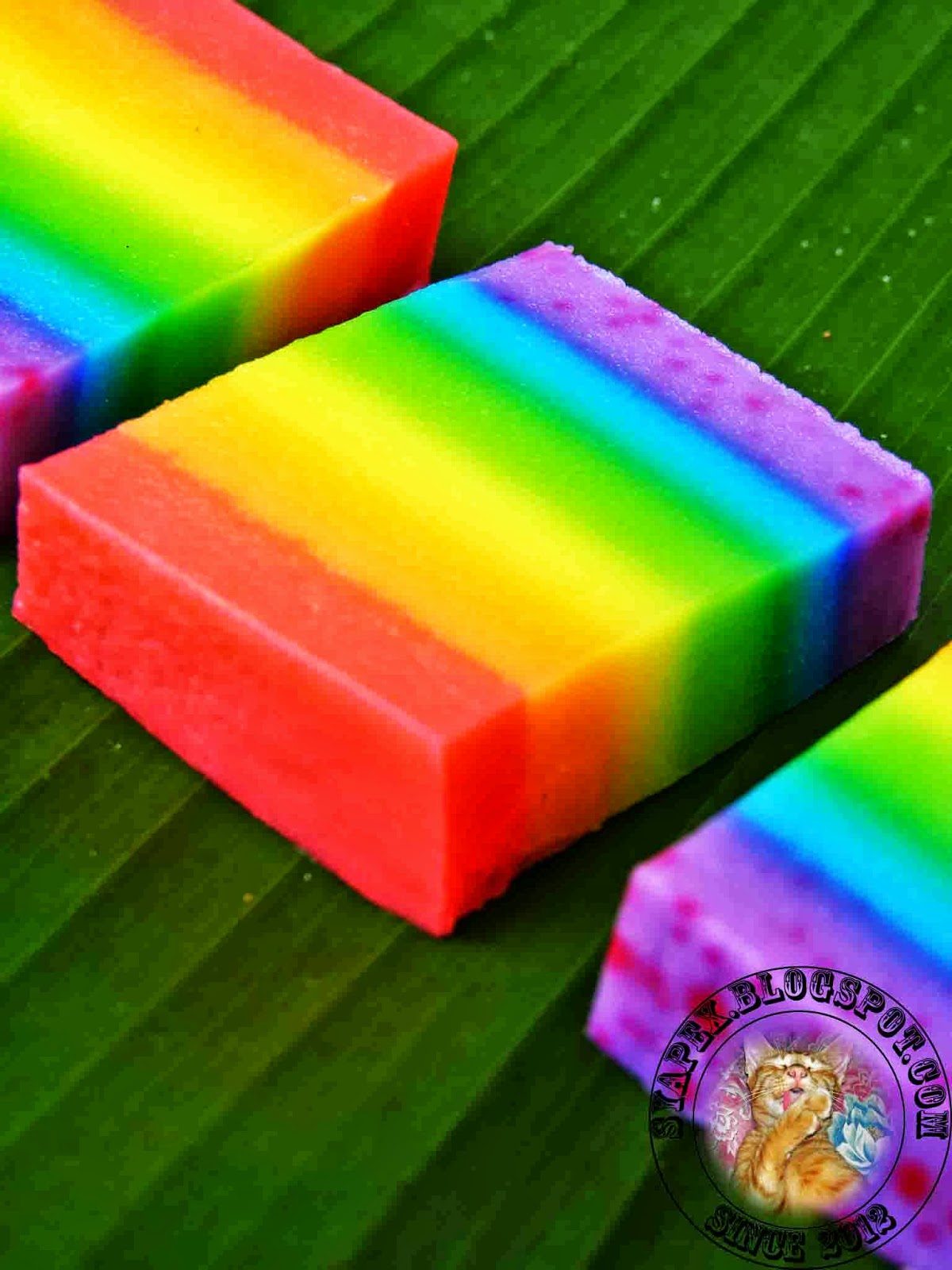 Syapex kitchen: Kuih Lapis Pelangi