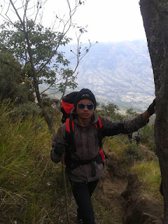 Kondisi Trek dari pos 3 menuju Sabana 1 Gunung Merbabu