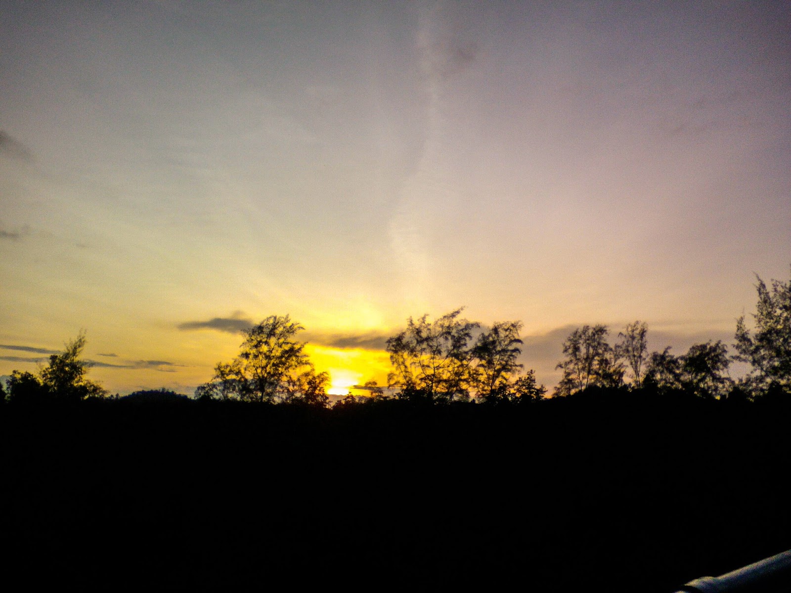 Fotografi Pemandangan Indah Waktu Senja Dan Waktu Pagi