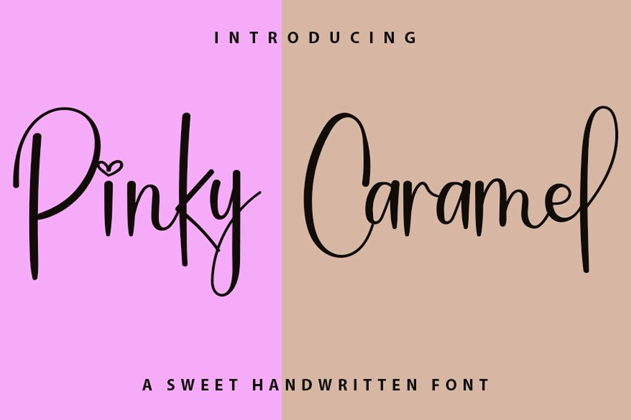Download-Pinky-Caramel-A-Sweet-Handwritten-Font