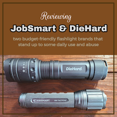 JobSmart and DieHard: Reviewing Two Extremely Durable Adjustable Beam Flashlights