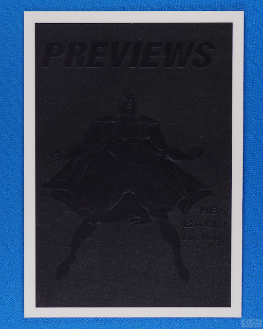 1994 Comic Images Previews Magazine Covers - Vol. 3 #2 - Superman