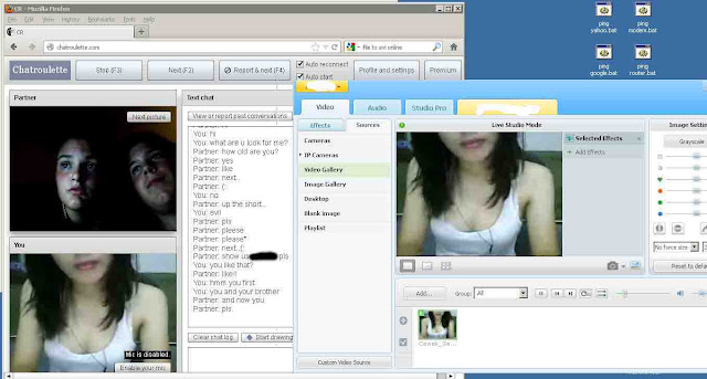 Contoh fake webcam