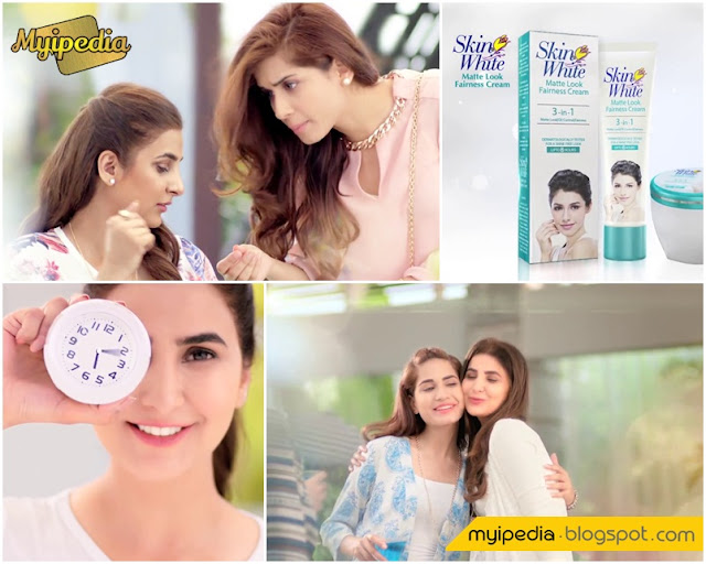 Skin White Matte Look TVC 2016 Areeba Habib