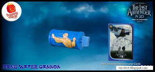 McDonalds Last Airbender Happy Meal Toys - Aang Water Cannon