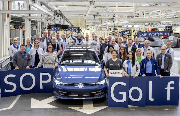 Novo VW Golf 2025: produção iniciada na Alemanha