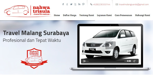 Pilih Nahwa untuk Jasa Travel dan Rental Mobil di Malang