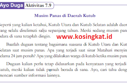 Kunci Jawaban IPA Kelas 7 Halaman 222 Kurikulum Merdeka