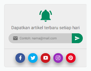 Widget Berlangganan FeedBuerner Ala Igniel