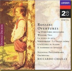 Rossini Oberturas Chailly National