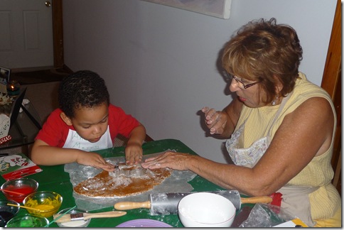 Cookies - grandma andrew cutting