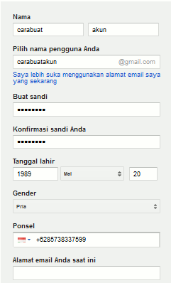 daftar gmail