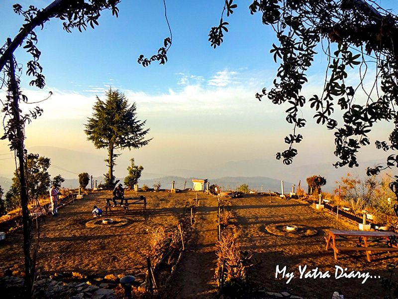 View from Corbett bungalow - Mukteshwar Uttarakhand