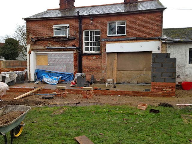 extension building works