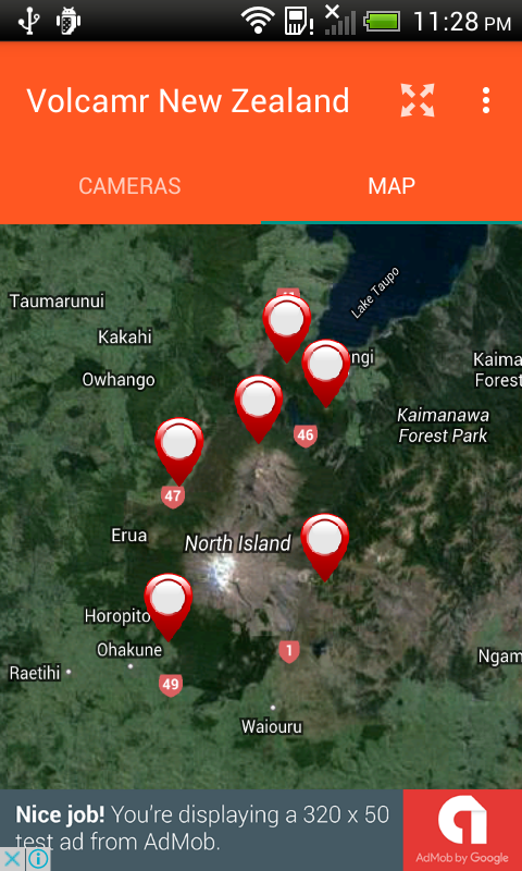 dominoc925: Volcamr New Zealand - Android app for viewing NZ's volcano ...