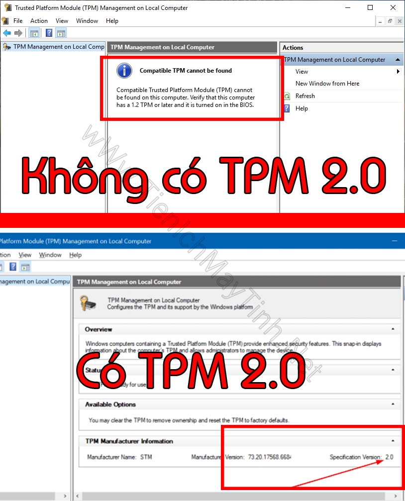 5 Cách Kiểm Tra Máy Bạn Có TPM 2.0 Hay Không