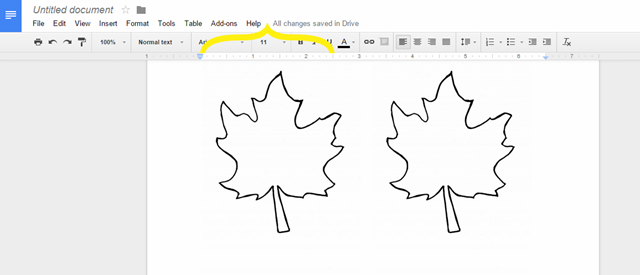 leaf craft