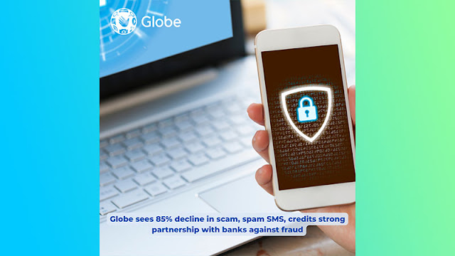 Globe reduces scam SMS by 85% via partnership with banks