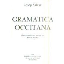 Josep Salvat, gramatica occitana