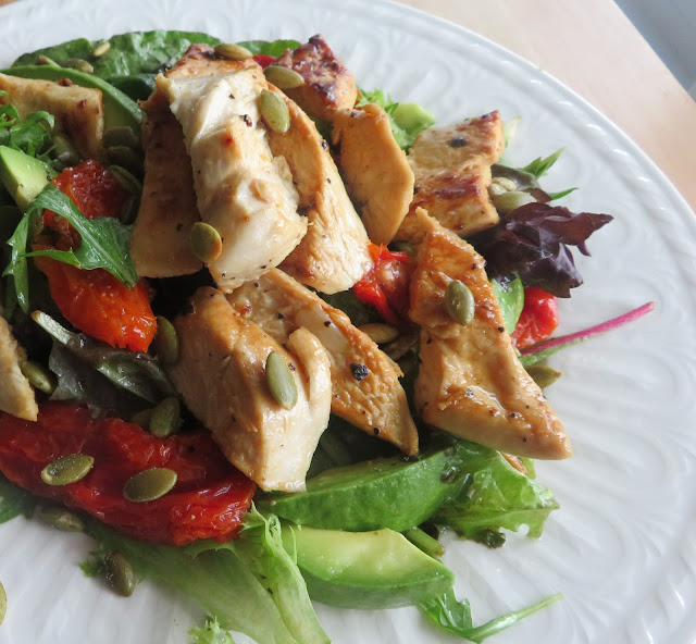 Chicken, Avocado & Tomato Salad