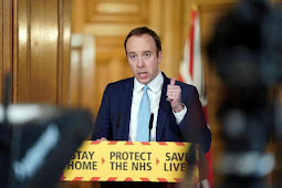 Melanggar Prokes dengan Peluk Staff, Menteri Kesehatan Inggris Mengundurkan Diri