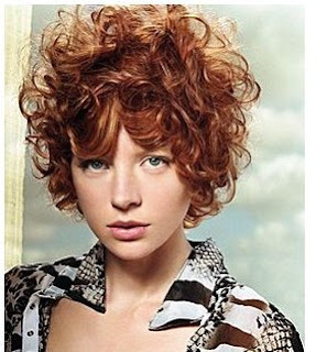 short curly hair color