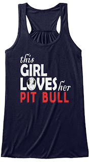  Pitbull Dog Tshirts printing for women