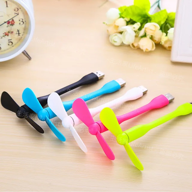 Mini USB Fan Fashion Portable Flexible Bendable