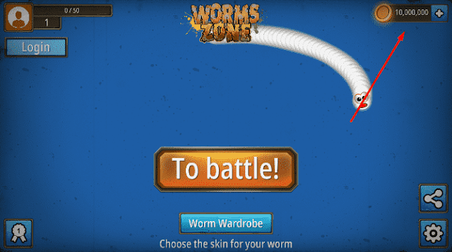 Worms Zone io Apk Mod v1.2.8 Terbaru Unlimited Coins