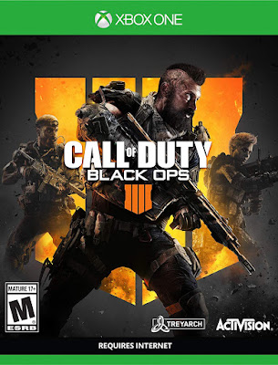 Call Of Duty Black Ops 4 Game Cover Xbox One Standard