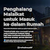 Malaikat tidak masuk ke dalam rumah terdapat gambar, patung dan anjing