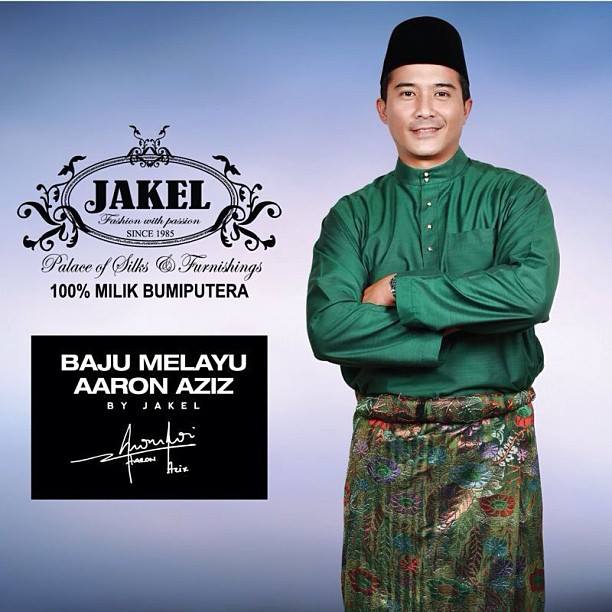  Baju  Melayu Aaron  Aziz  Di Jakel  Seluruh Malaysia Engku 