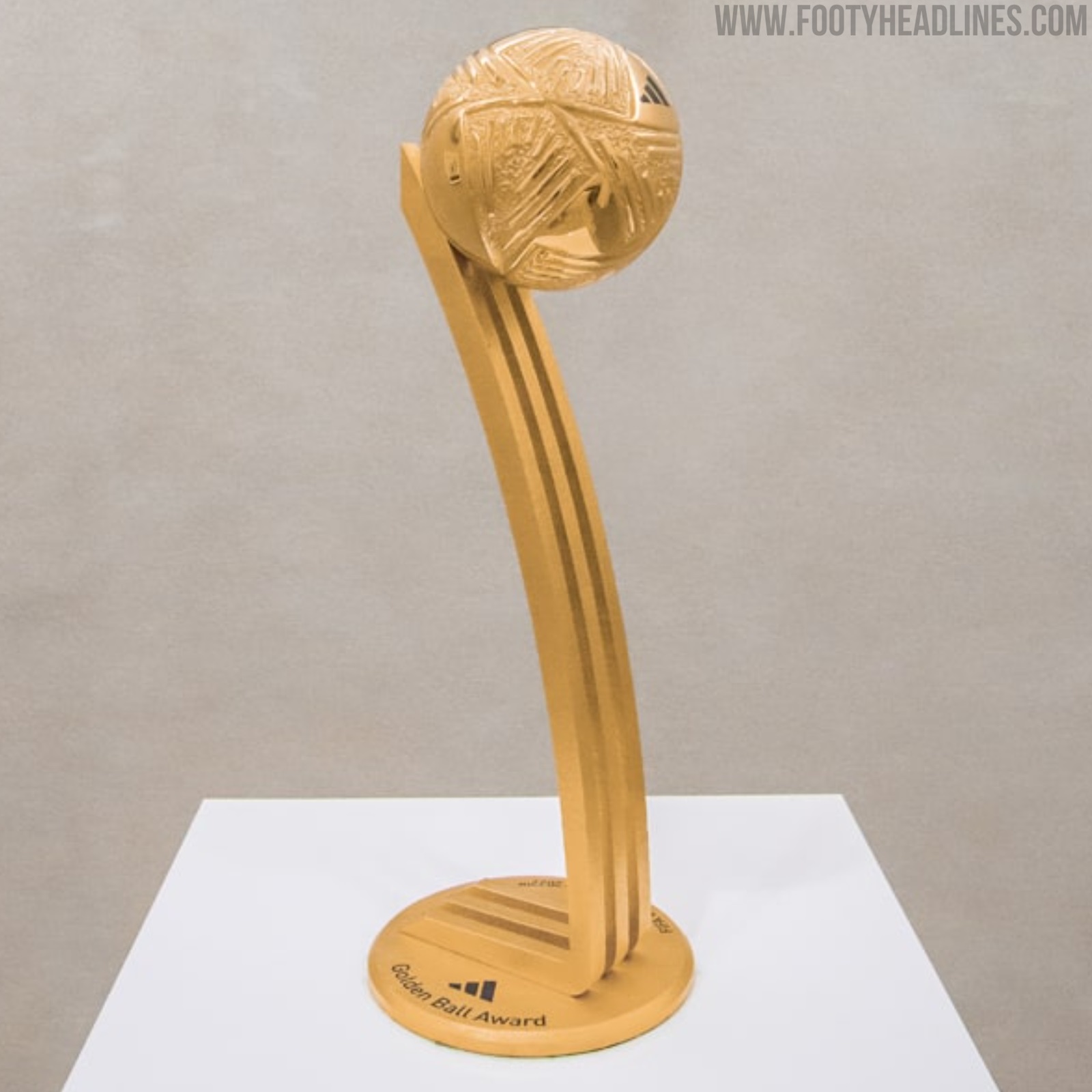Adidas 2022 World Cup Golden Ball, Golden Boot & Golden Glove