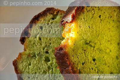 Cake de pistacho