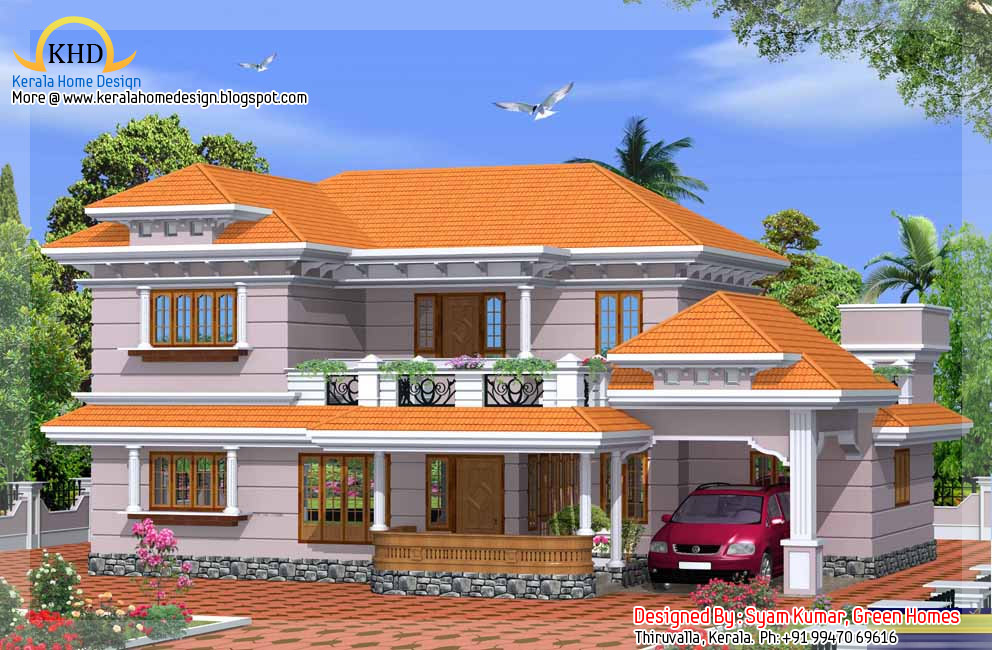  Duplex  house  elevation 2425 Sq Ft Indian  Home  Decor