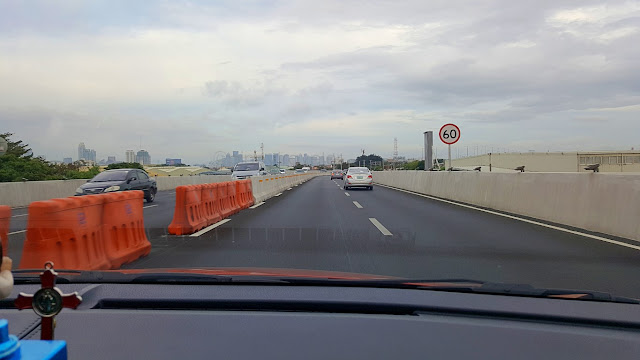 NAIA-X, the new express way from Manila's NAIA Terminal s 1 and 2 going to Terminal 3