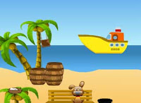 Juegos de Escape - Girl Escape With Boat
