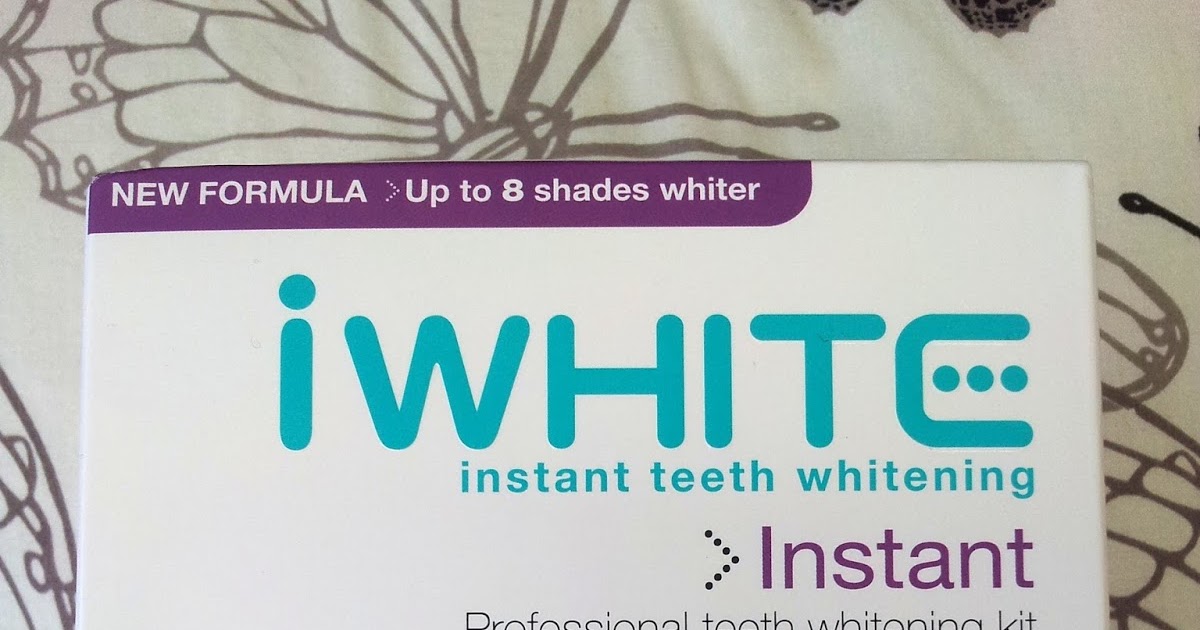 Beauty and the Blogger: iWhite Teeth Whitening Kit Review