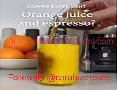 Photo of Espresso Orange Juice Coffee Recipe that is Viral on Tik Tok, Simple, Special, Original, Delicious