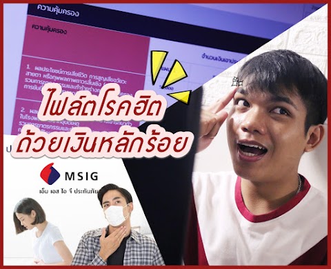 ไฟล์ตโรคฮิต ด้วยเงินหลักร้อย MSIG