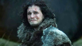 JON SNOW GAME OF THRONES GOT CRYING